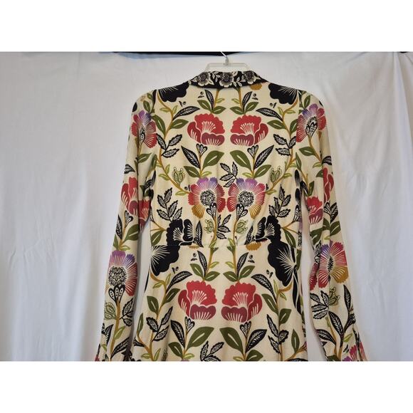 Anthropologie Farm Rio Meg Romantic Garden Maxi Dress XS - Picture 6 of 7